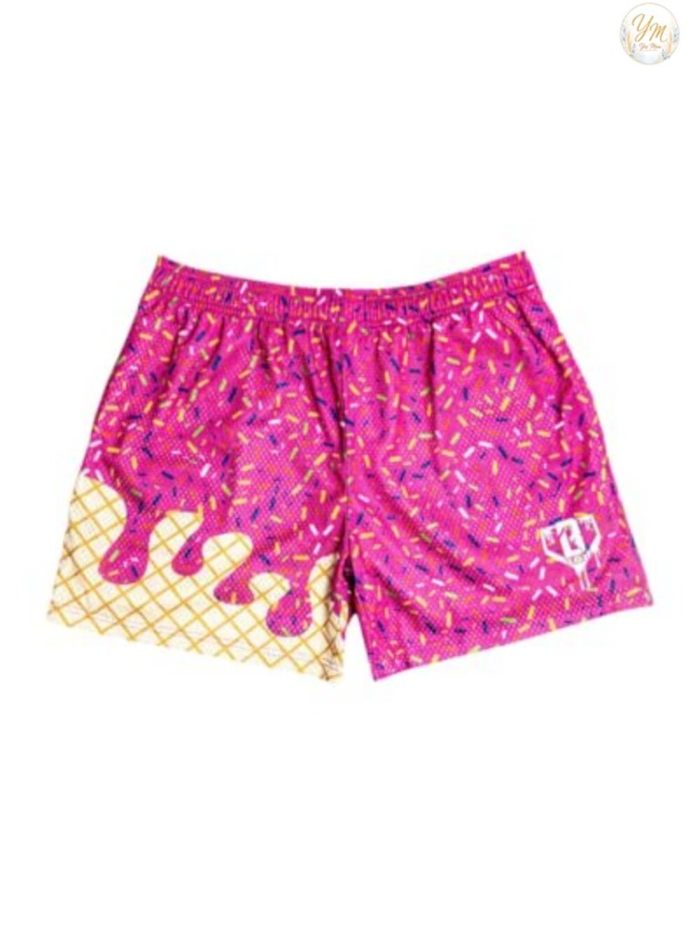 Youth Boys Athletic Mesh Shorts - Baseball Practice Gear, Drawstring Waist